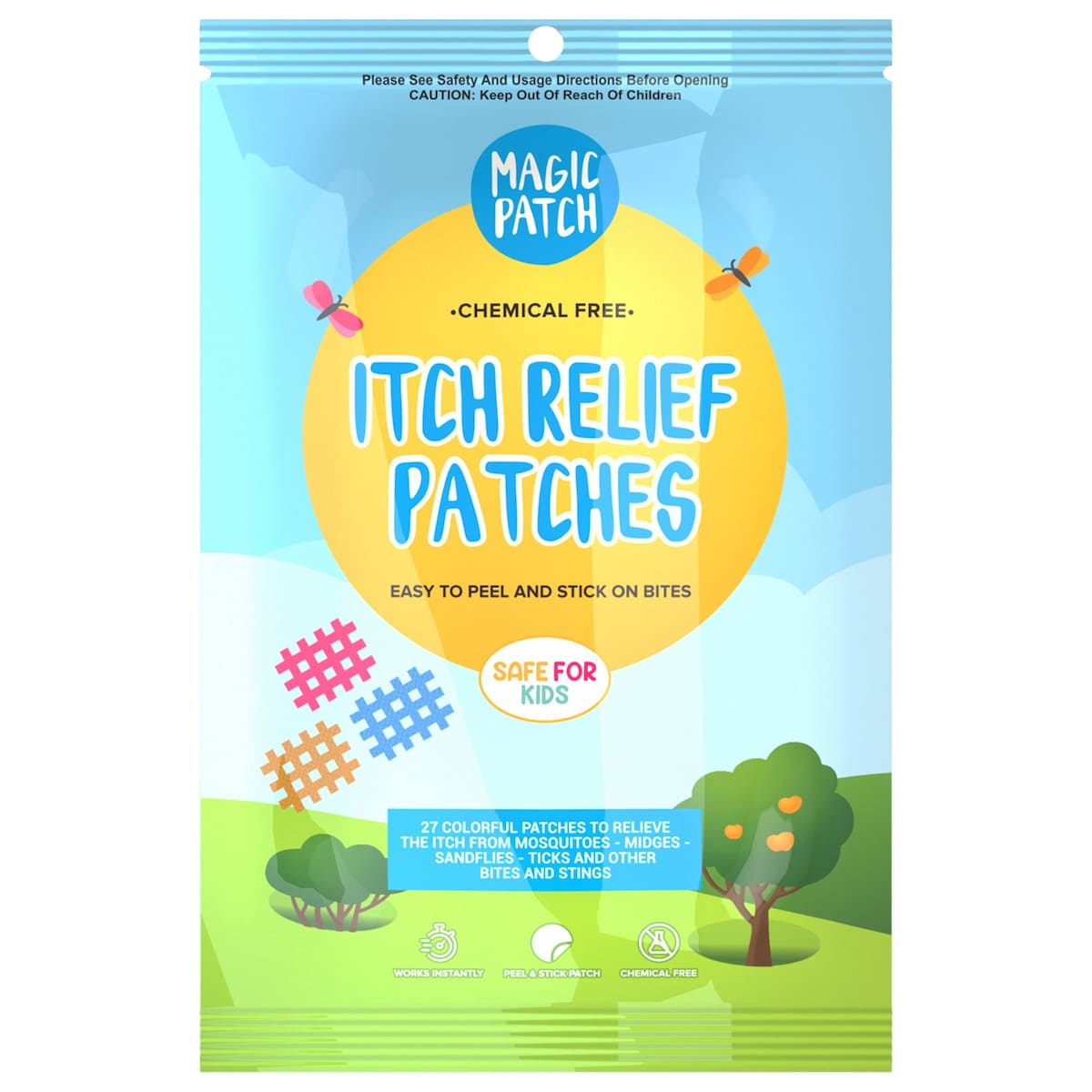MagicPatch Itch Relief Patches 27 Pack