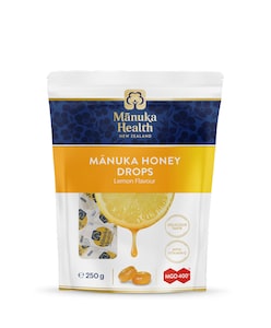 Manuka Health MGO 400+ Manuka Honey Drops Lemon 250g