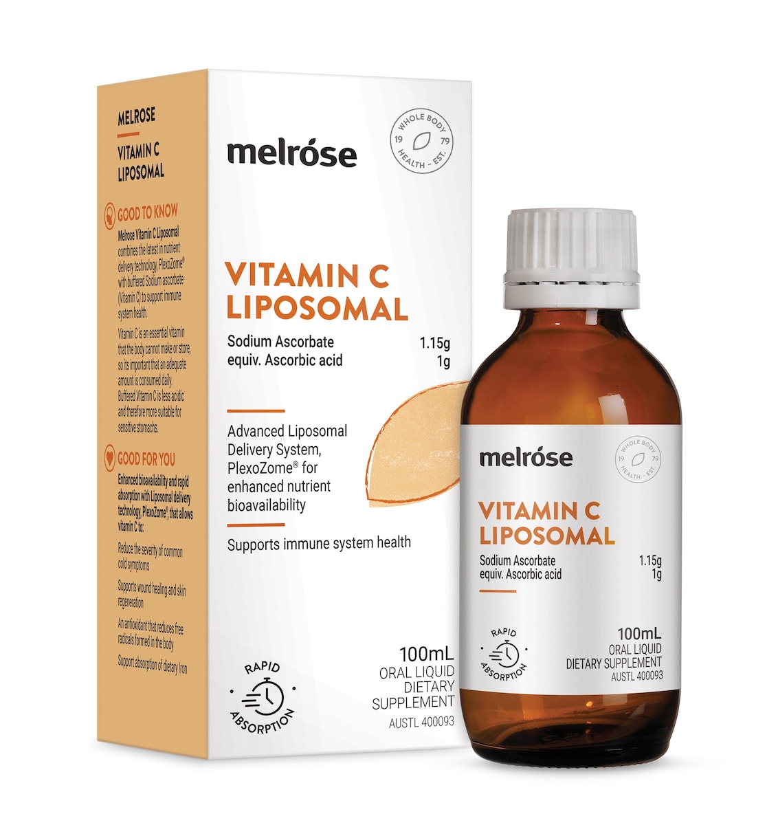 Melrose Liposomal Vitamin C Oral liquid 100mL