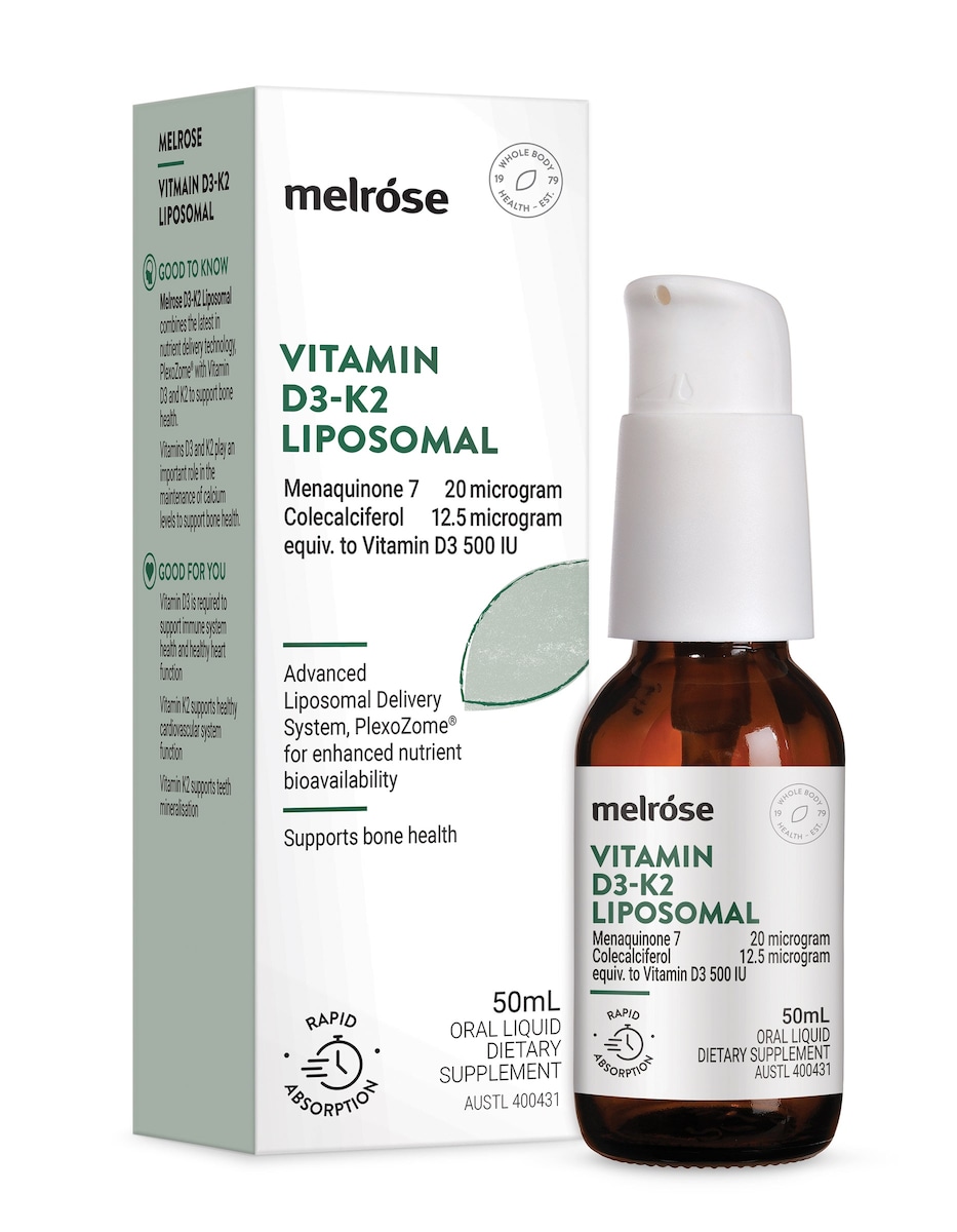 Melrose Liposomal Vitamin D3-K2 50ml