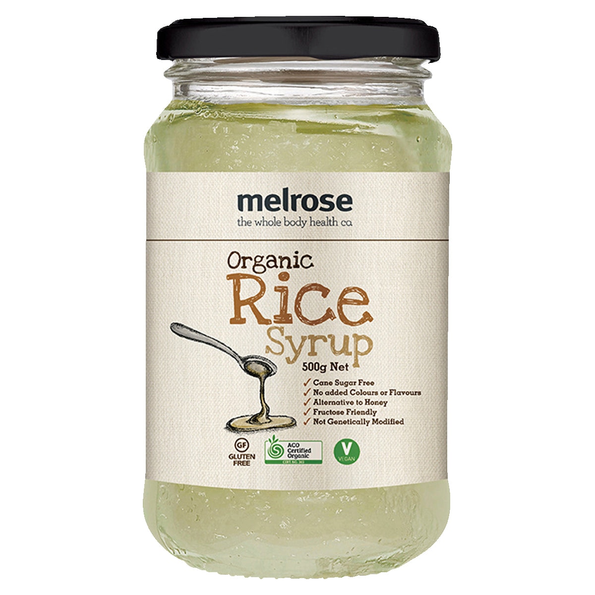 Melrose Organic Rice Syrup 500g