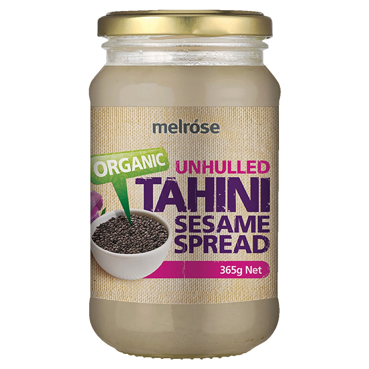 Melrose Organic Tahini Unhulled 365g
