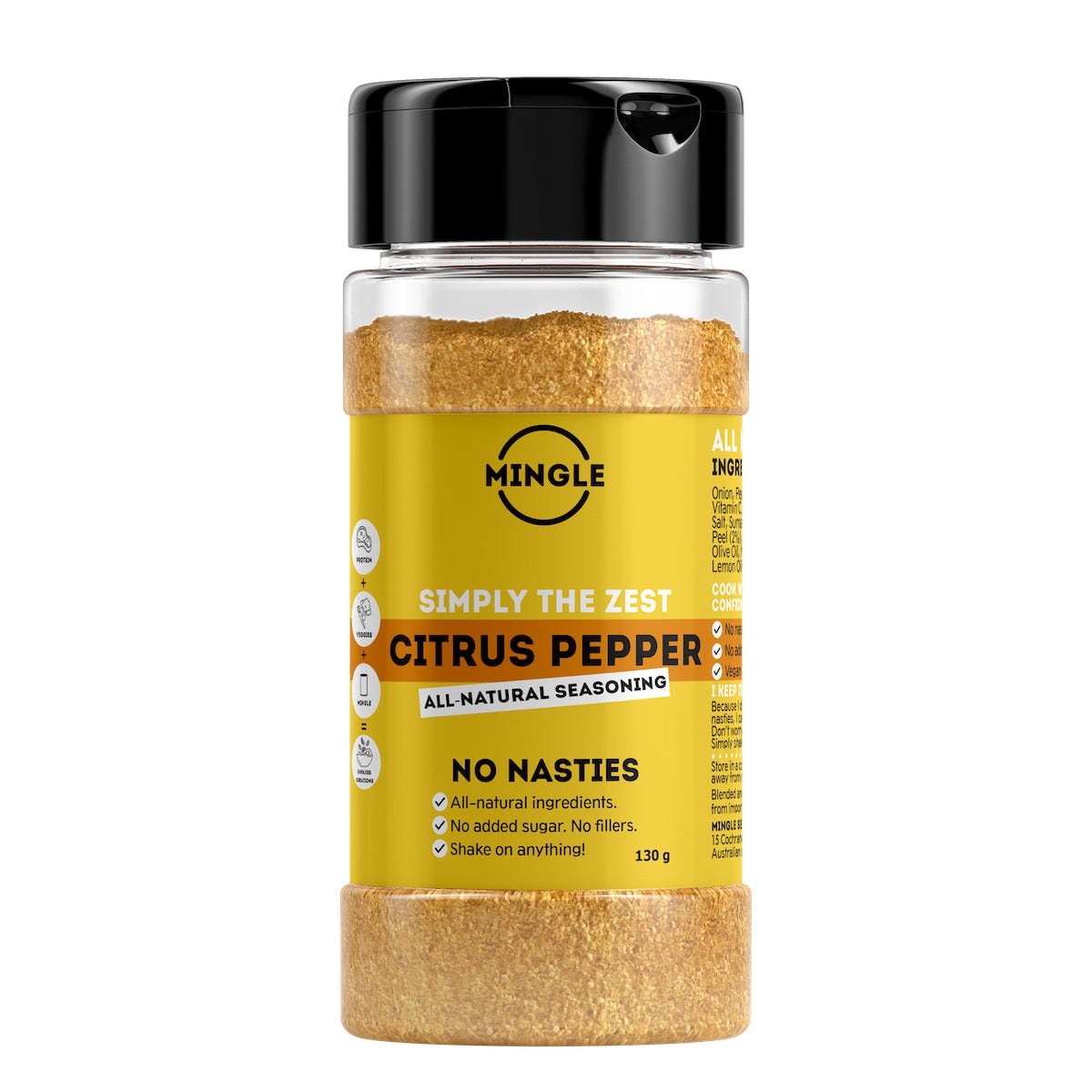 Mingle Seasoning Citrus Pepper 130g