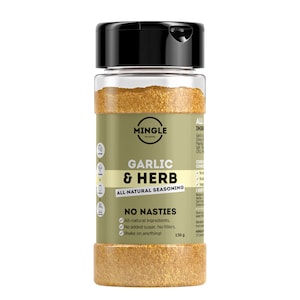 Mingle Seasoning Garlic & Herb 130g