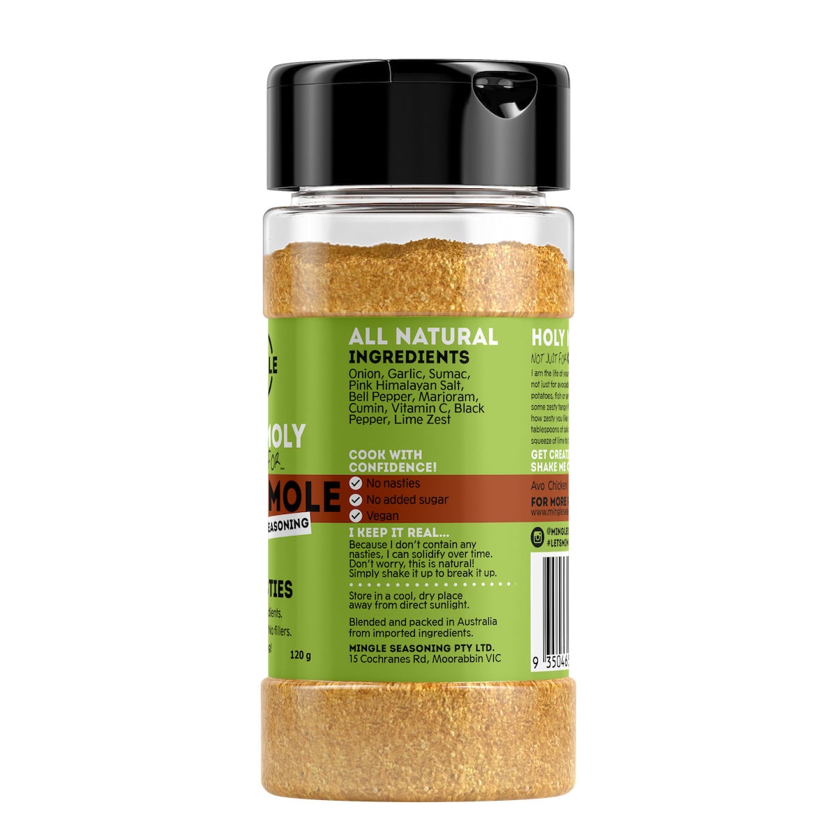 Mingle Seasoning Holy Moly Not Just For Guacamole 120g
