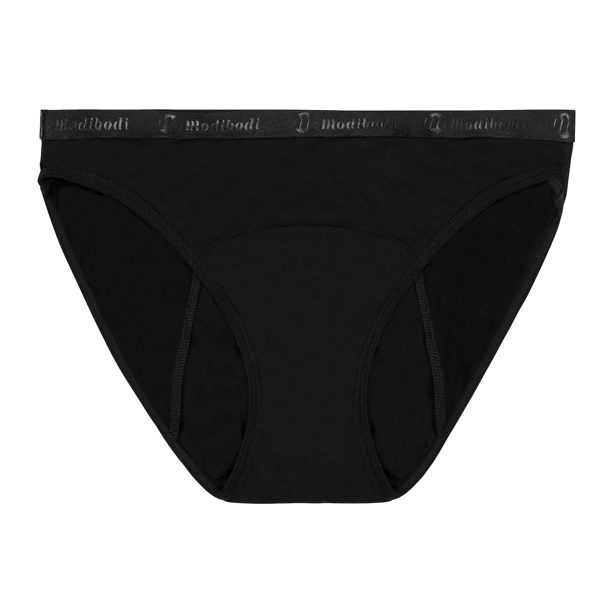 Modibodi Classic Bikini Period Underwear Heavy-Overnight Black 16/XL