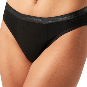 Modibodi Classic Bikini Period Underwear Maxi Black 06/2XS