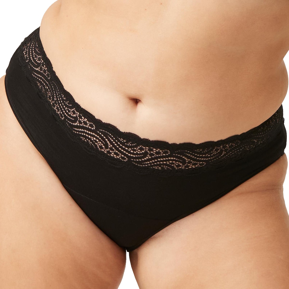 Modibodi Heavy overnight period brief, Black