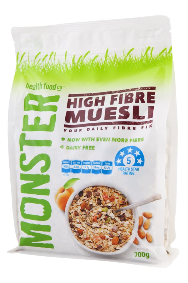 Monster Health Food Co High Fibre Muesli - Dairy Free 700g