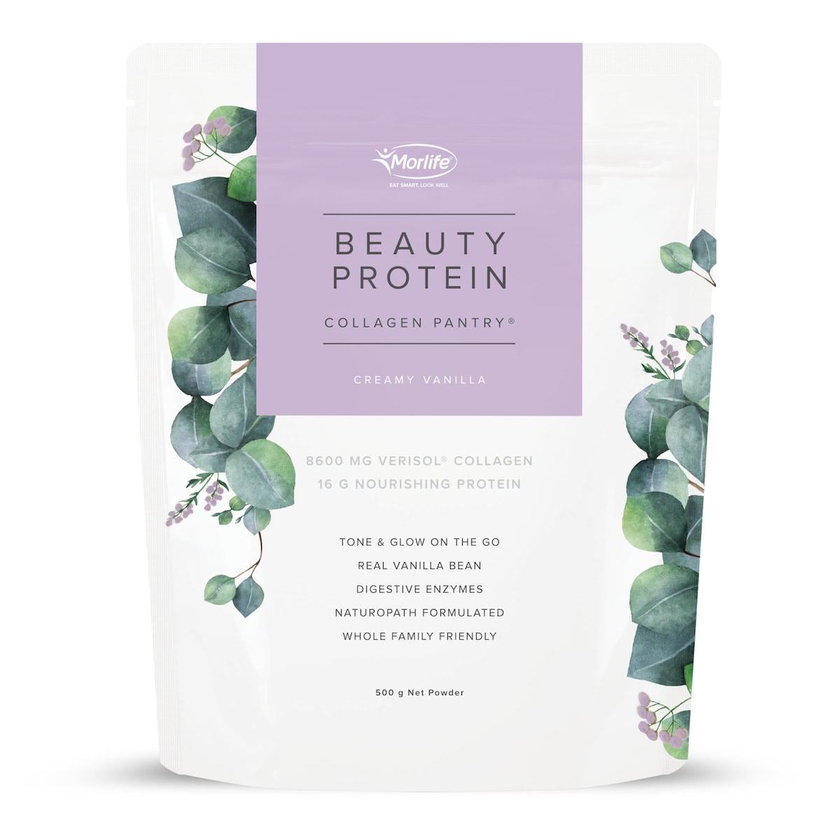 Morlife Beauty Protein Creamy Vanilla 500g