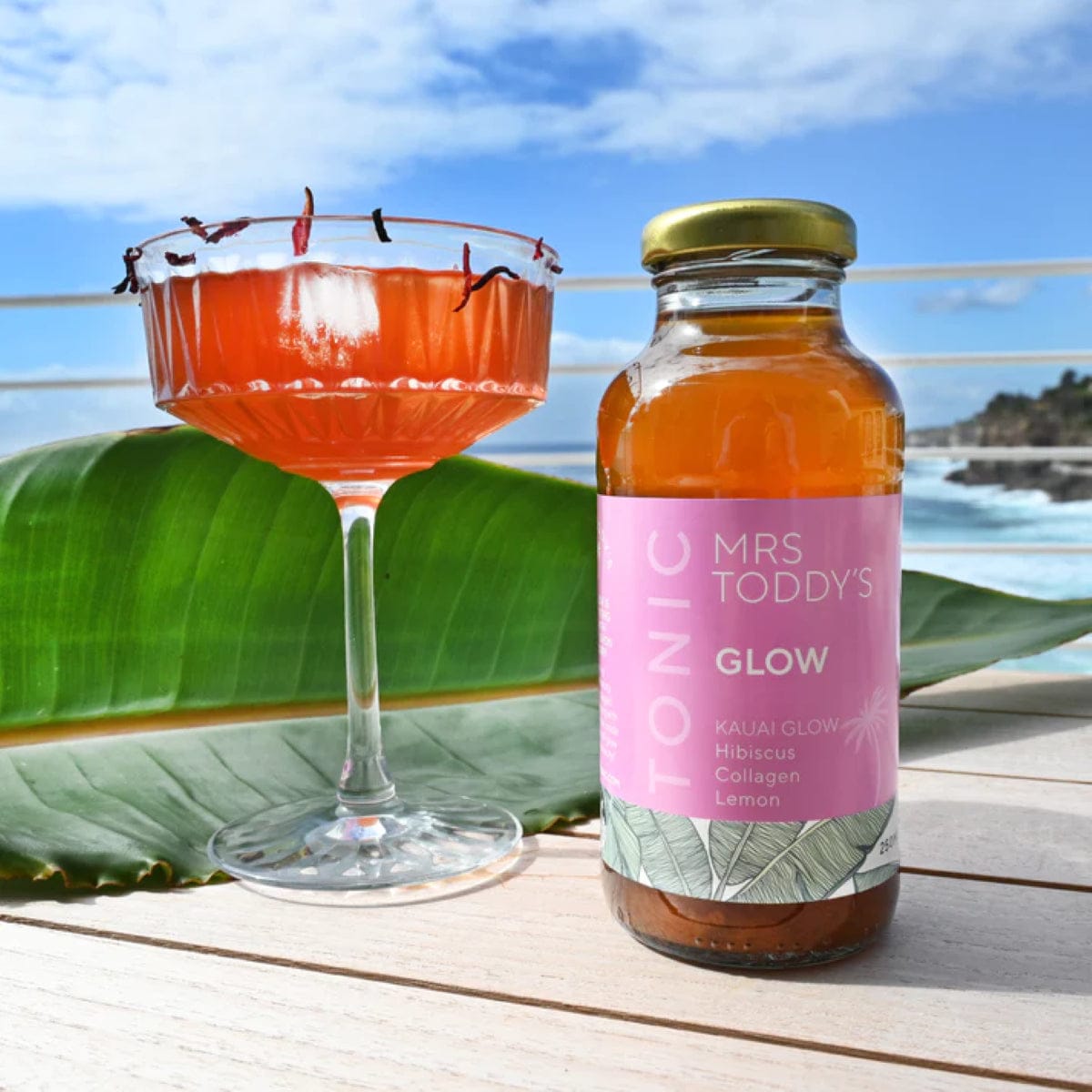 Mrs Toddy's Kauai Glow Tonic Drink 12 x 250ml