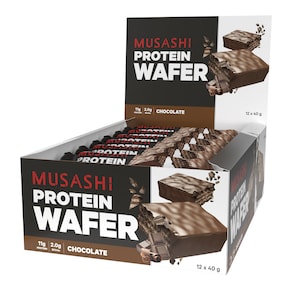 Musashi Chocolate Protein Wafer 12 x 40g