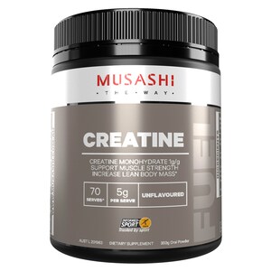Musashi Creatine Monohydrate Unflavoured 350g