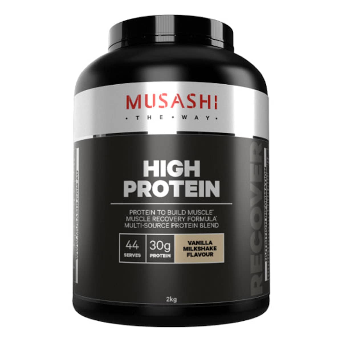 Musashi High Protein Vanilla Milkshake 2Kg Australia