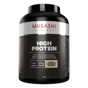 Musashi High Protein Vanilla Milkshake 2Kg