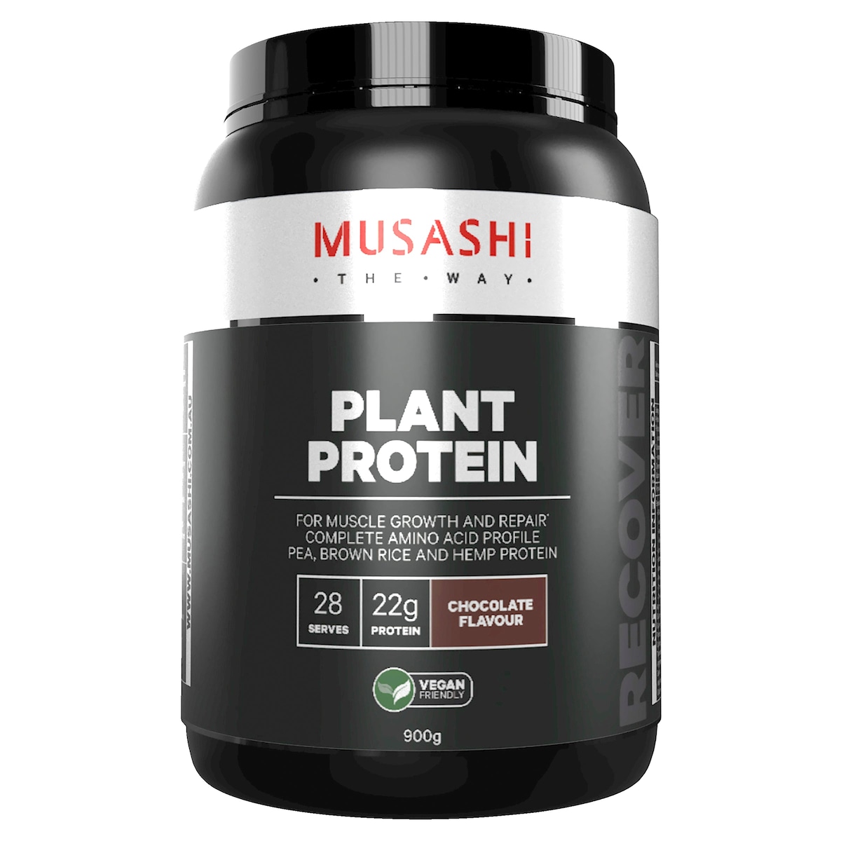 Musashi Plant Protein Powder Chocolate 900g Australia