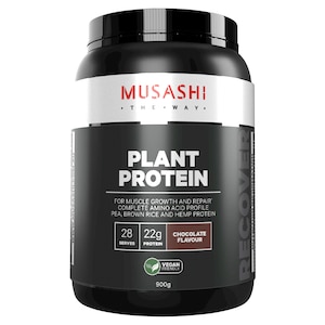 Musashi Plant Protein Powder Chocolate 900g