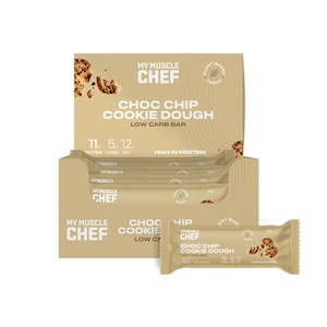 My Muscle Chef Low Carb Bar Choc Chip Cookie Dough 12 x 50g