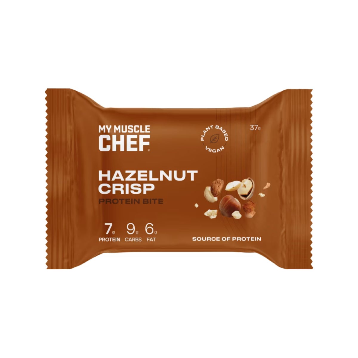 My Muscle Chef Protein Bite Hazelnut Crisp 12 x 37g