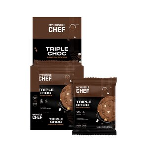 My Muscle Chef Protein Cookie Triple Chocolate 12 x 92g