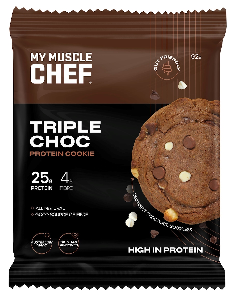 My Muscle Chef Protein Cookie Triple Chocolate 12 x 92g