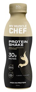 My Muscle Chef Protein Shake Vanilla & Cinnamon 375ml