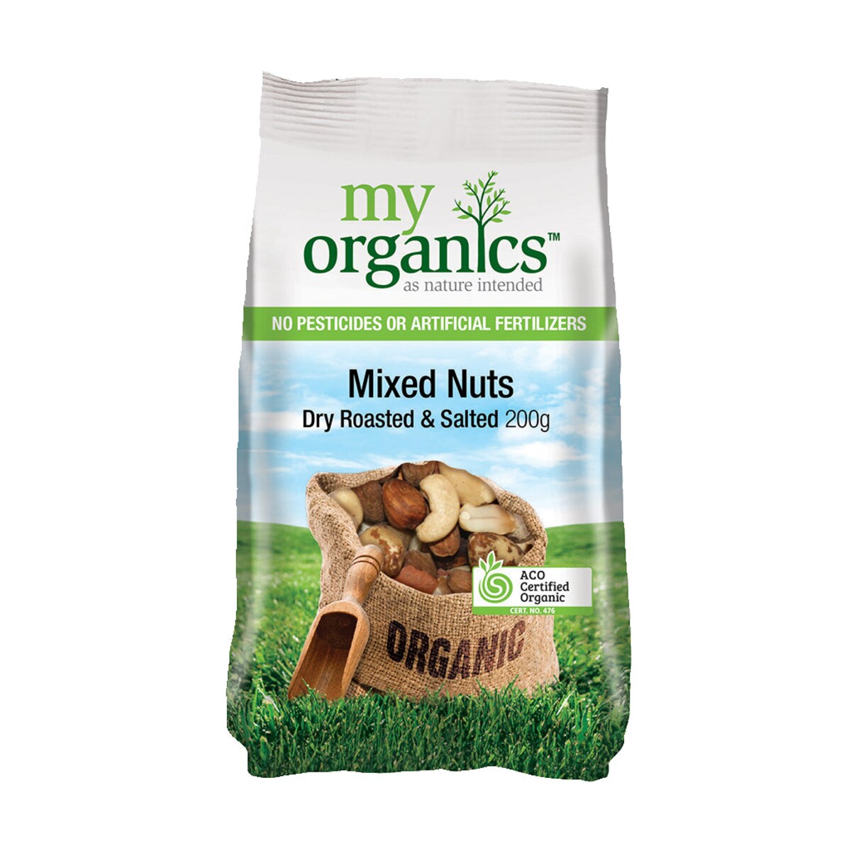 My Organics Mix Nuts Dry Roasted & Salted 200g