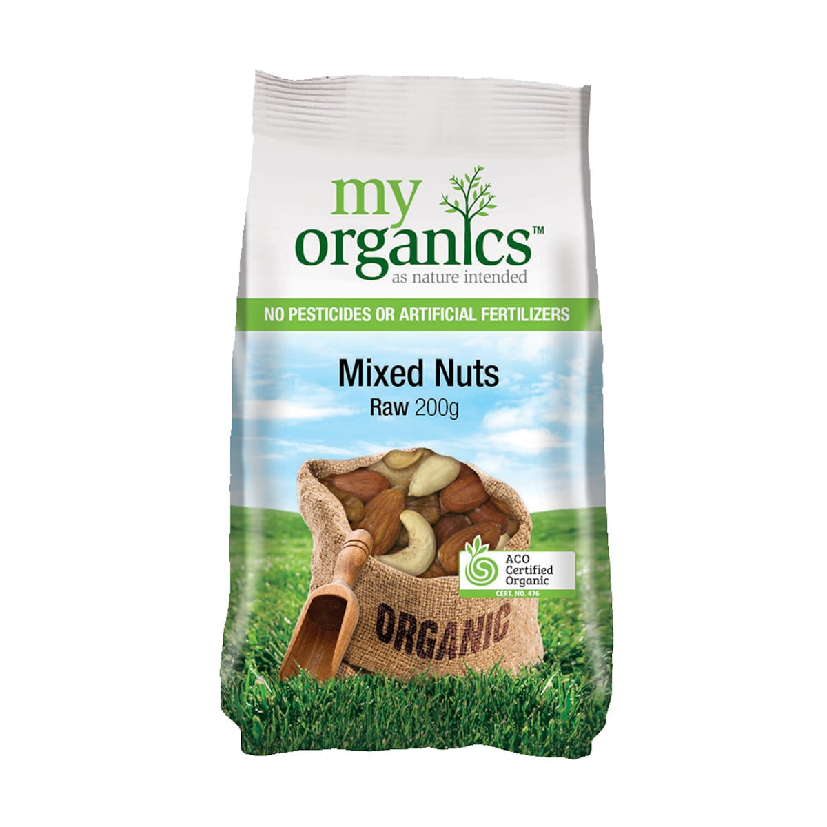 My Organics Mixed Nuts Raw 200g