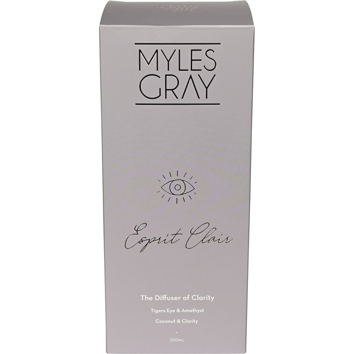 Myles Gray Crystal Infused Reed Diffuser Coconut & Clarity 200ml