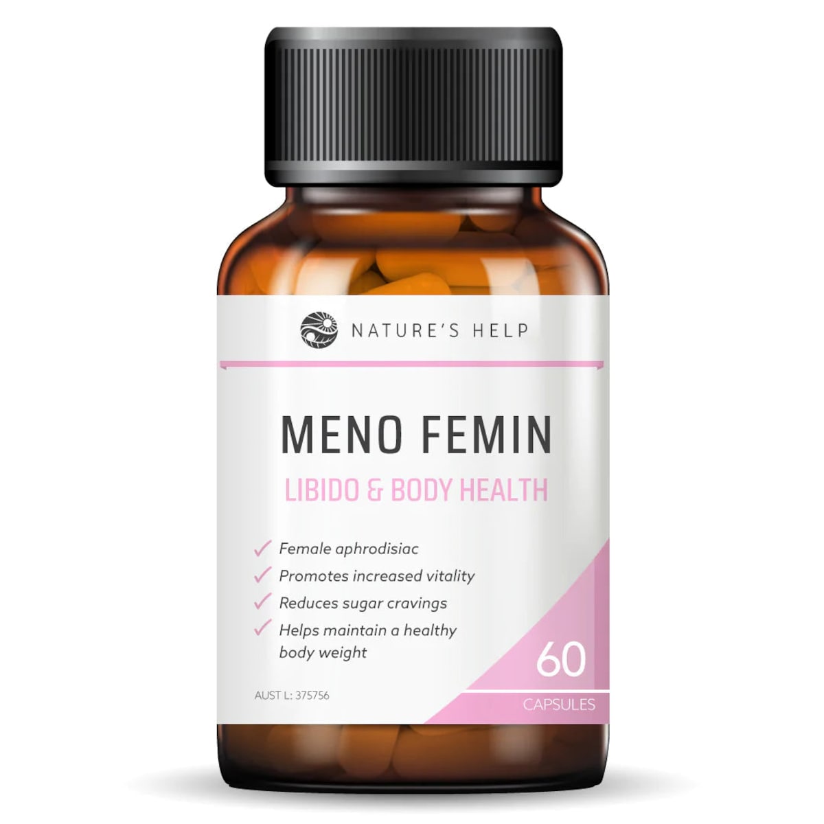Nature's Help Meno Femin - Libido And Body Health 60 Capsules