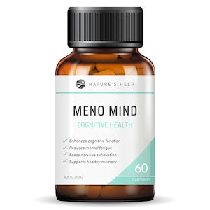 Nature's Help Meno Mind - Cognitive Health 60 Capsules