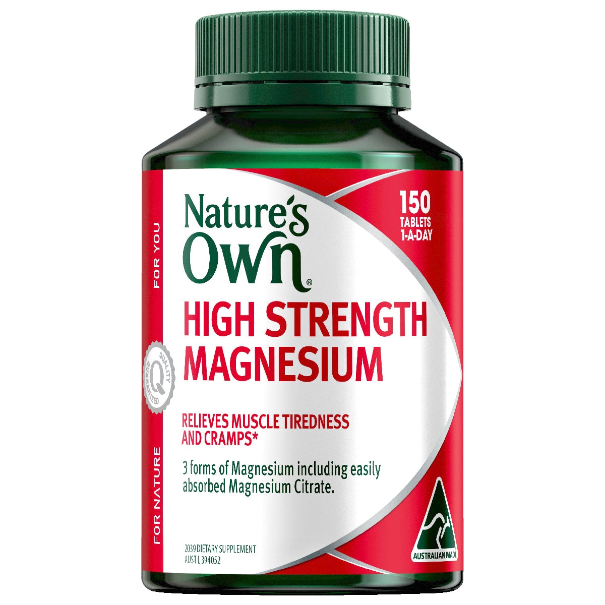 Nature's Own High Strength Magnesium 150 Tablets | Healthylife Australia