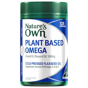 Nature's Own Plant Based Omega 125 Capsules