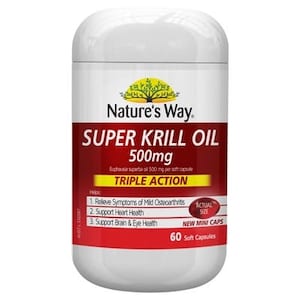 Natures Way Super Krill Oil 500Mg 60 Capsules