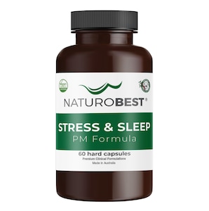 NaturoBest Stress & Sleep PM Formula 60 Capsules