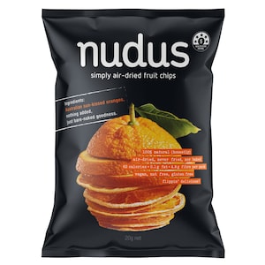 Nudus Air-Dried Orange Fruit Chips 20g