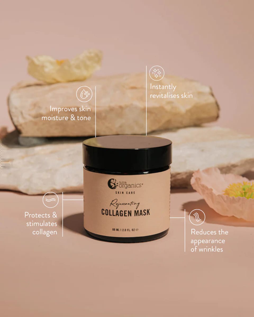 organic collagen face mask