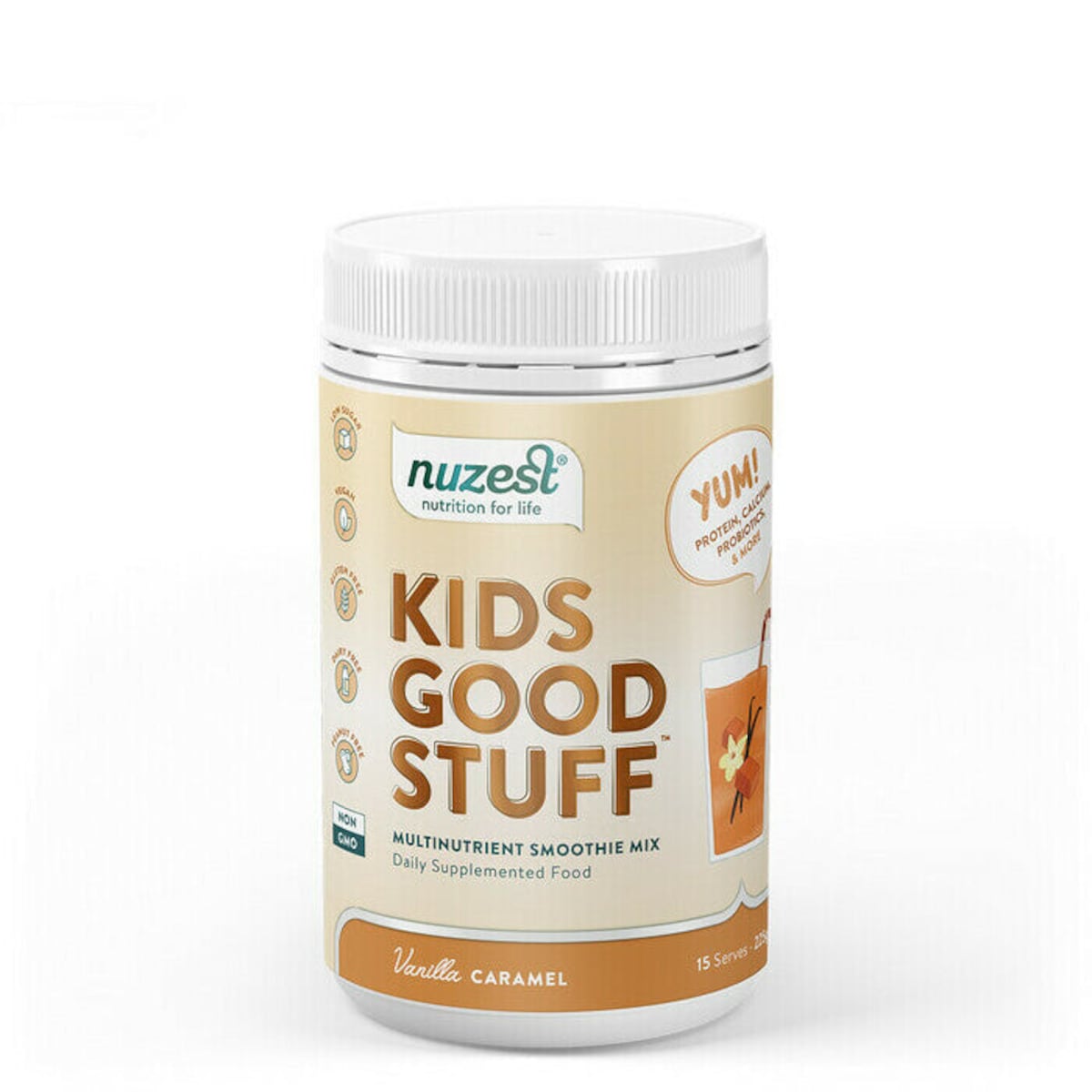 Nuzest Kids Good Stuff Vanilla Caramel 225g