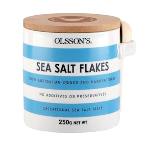 Olssons Salt Sea Flakes Stoneware Jar 250g