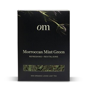 Organic Merchant Moroccan Mint Green Tea Box 50g