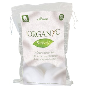 Organyc Beauty Cotton Balls 100 Pack