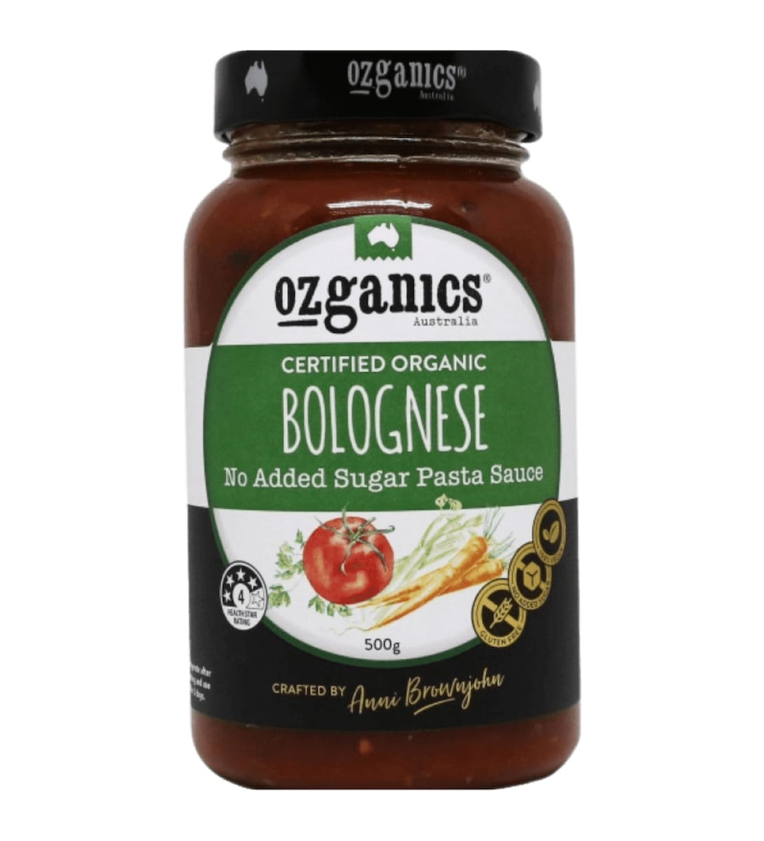 Ozganics Bolognese Pasta Sauce 500g