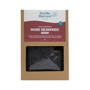 Pacific Harvest Nori Wild Seaweed Fronds 80G