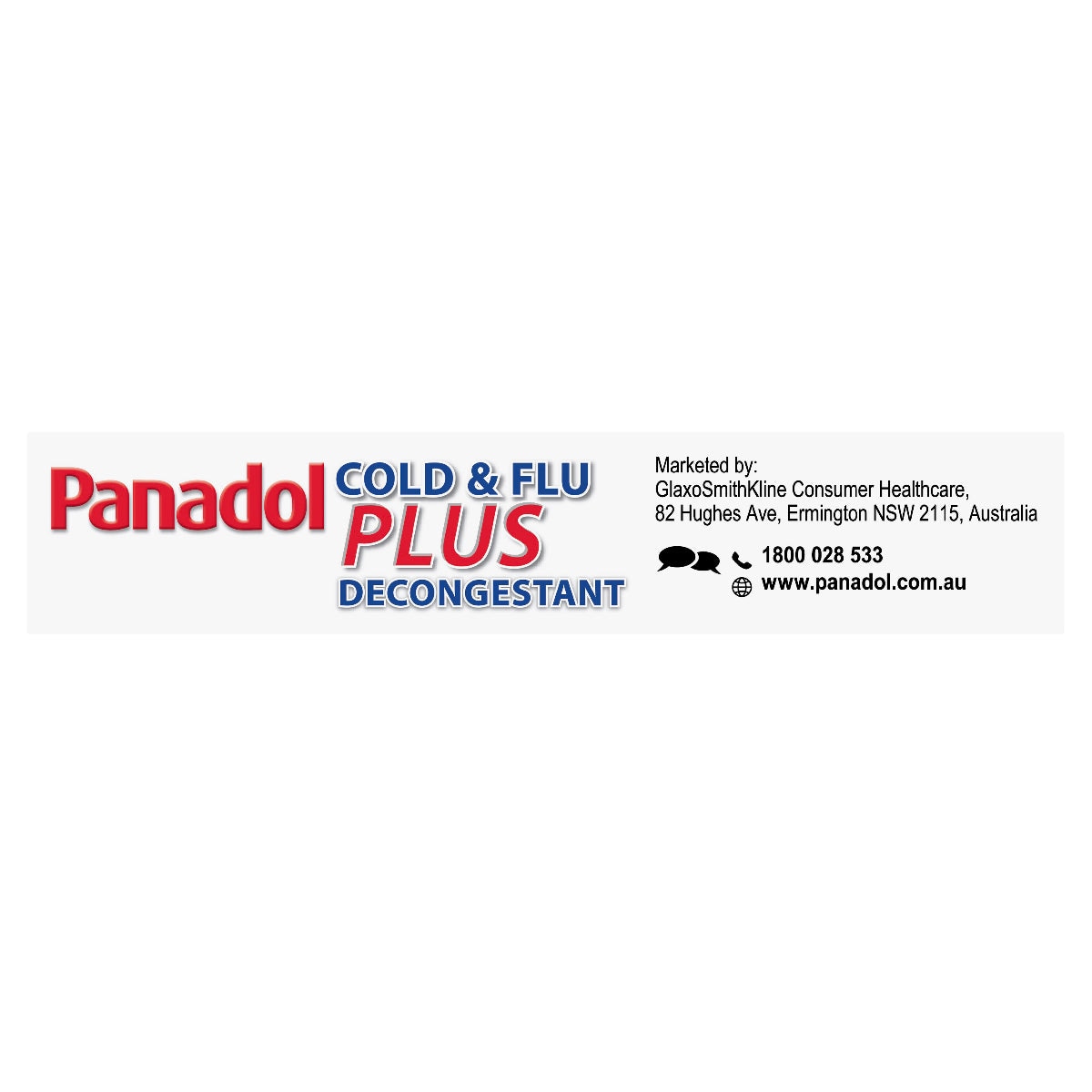 Panadol Paracetamol Cold & Flu Plus Decongestant 20 Pack