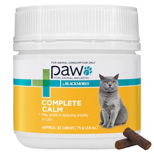 PAW by Blackmores Complete Calm Chews for Cats 75g