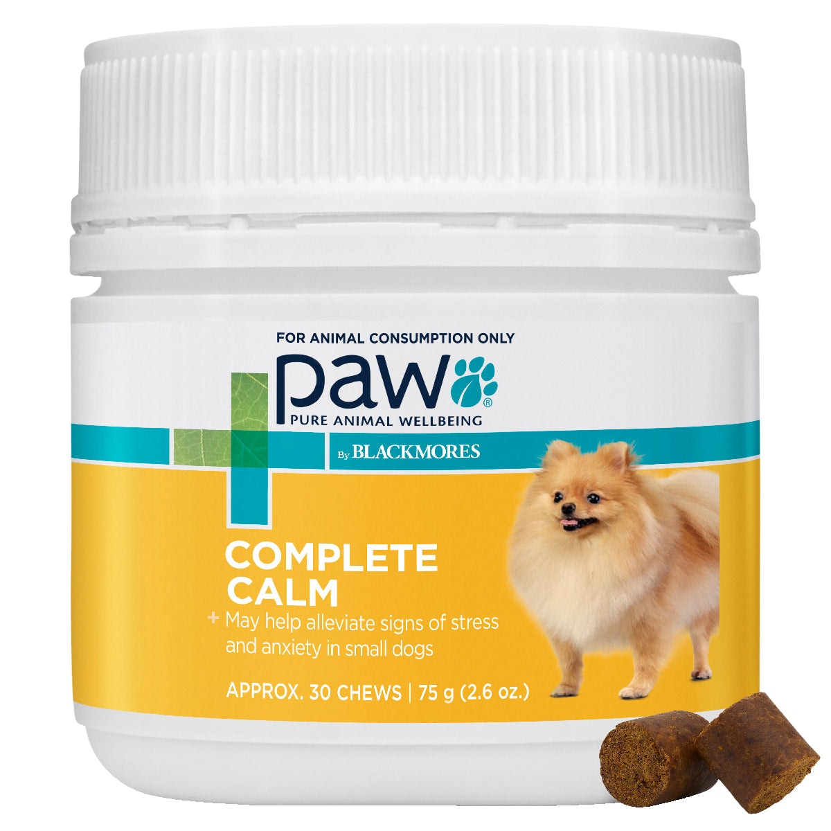 PAW by Blackmores Complete Calm Chews 75g