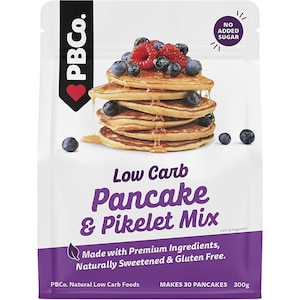Pbco. Low Carb Pancake & Pikelet Mix 300g