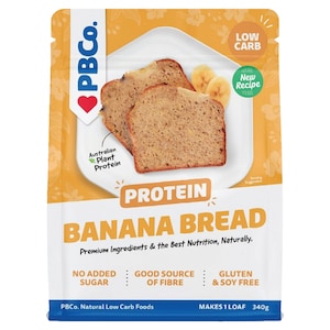 Pbco. Plant Protein Banana Bread Mix 340g