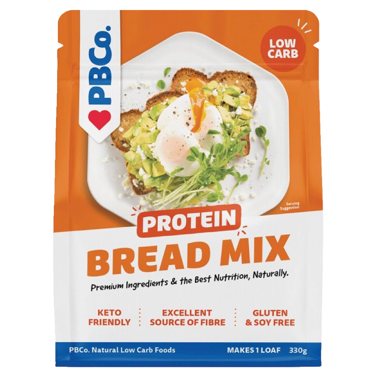 Pbco. Protein Bread Mix 330g