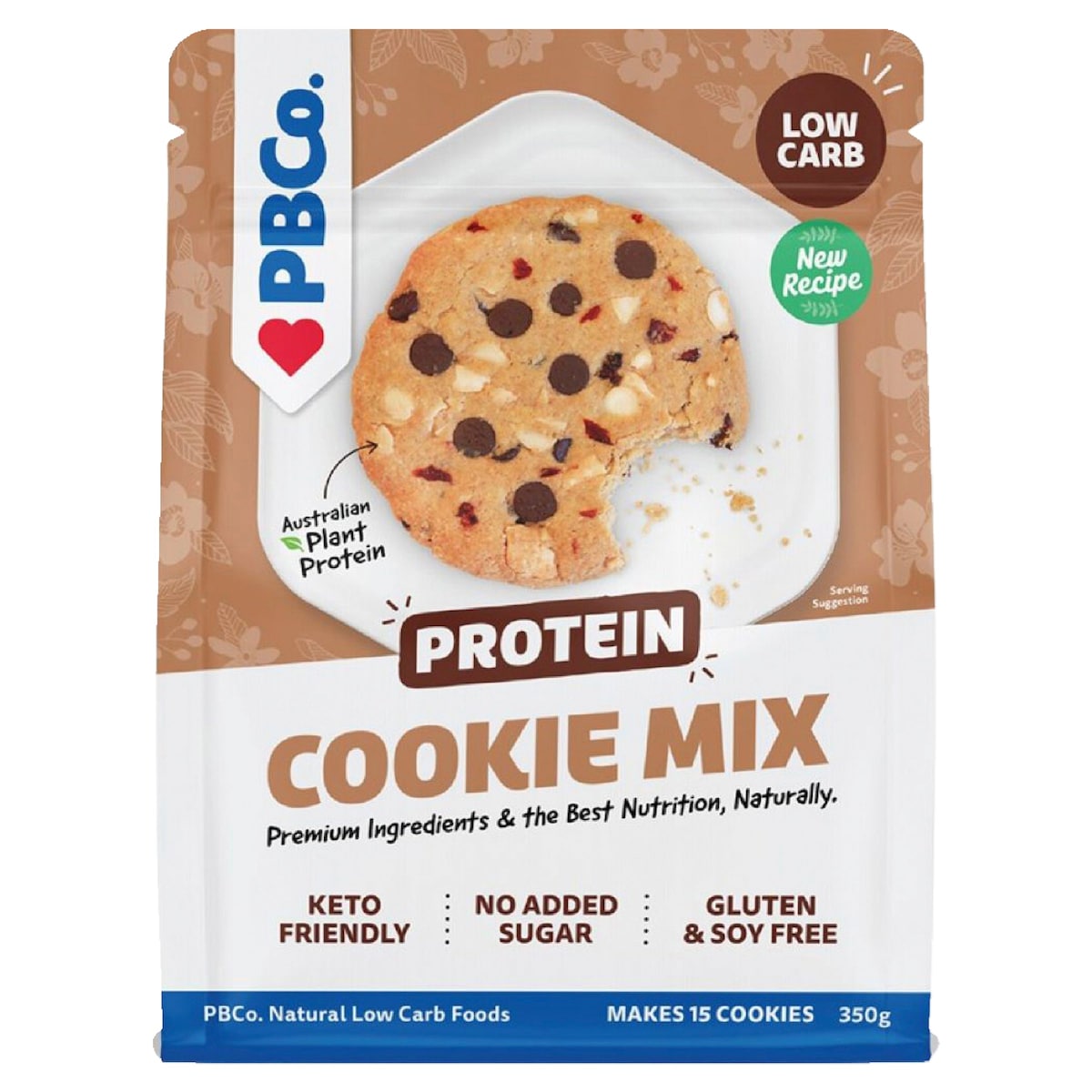 Pbco. Plant Protein Protein Cookies Mix 350g